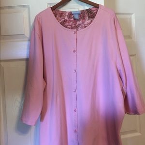 Pink 100 % Cotton, button down shirt